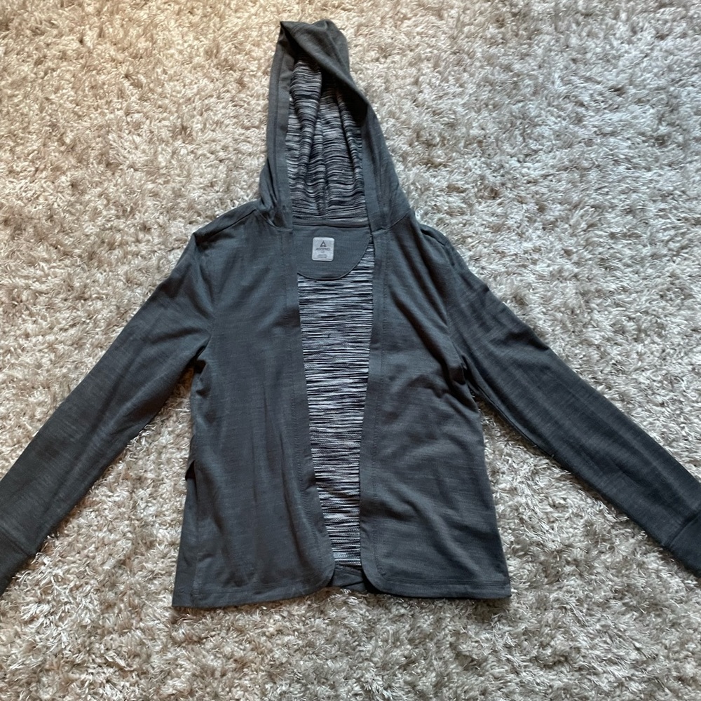 Hooded cardigan